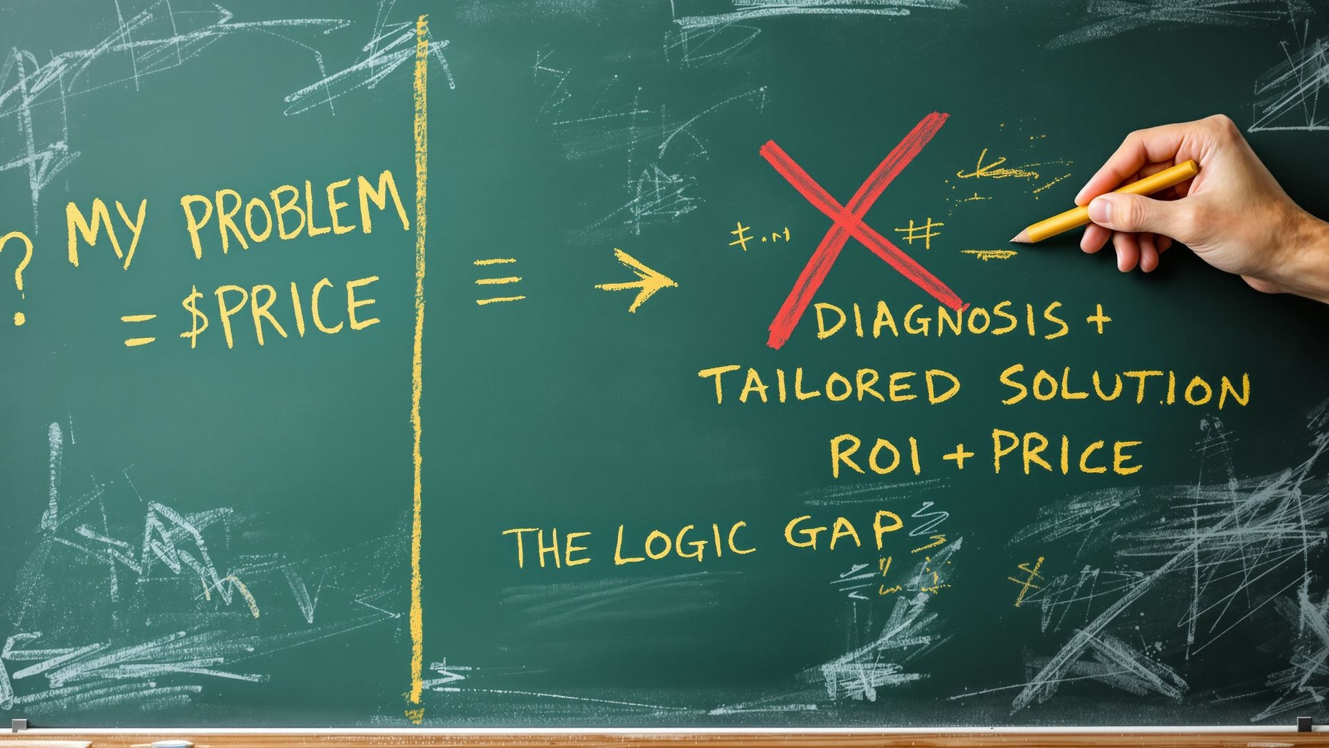 Why They Ask for Price Before the Call (And How to Fix the Logic Gap)
